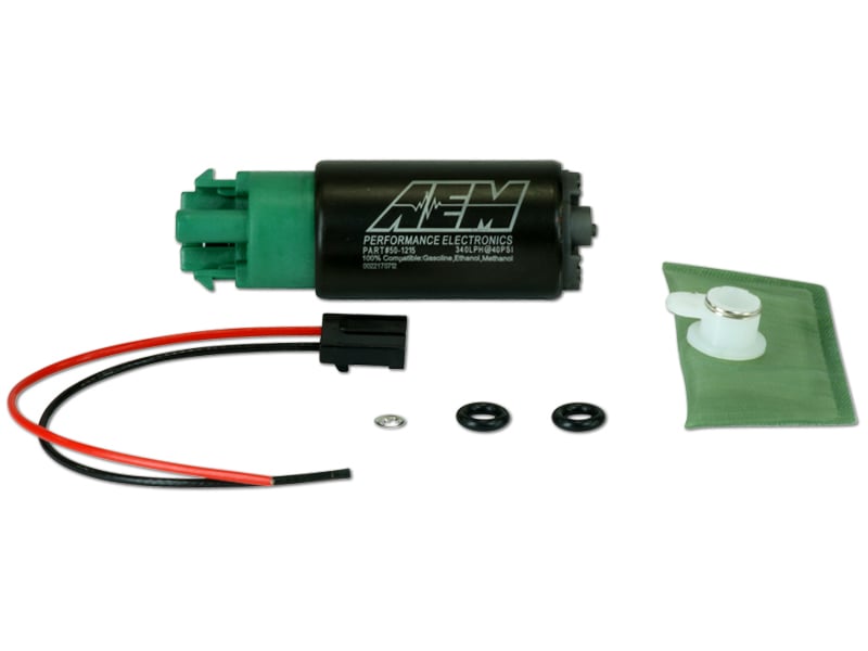 AEM 340LPH 65mm Fuel Pump Kit w/ Mounting Hooks - Ethanol Compatible