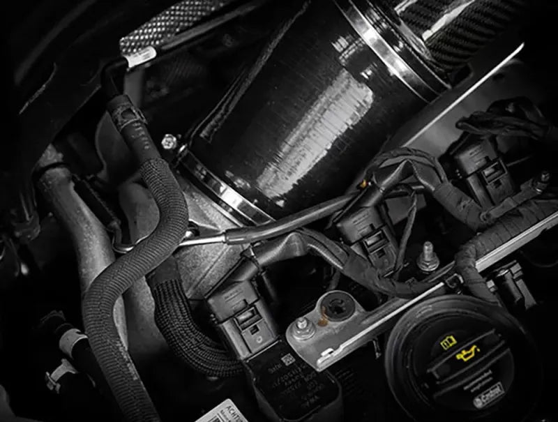 IE Silicone Adapter 4" Turbo Inlets with IE 2.5T Carbon Intake