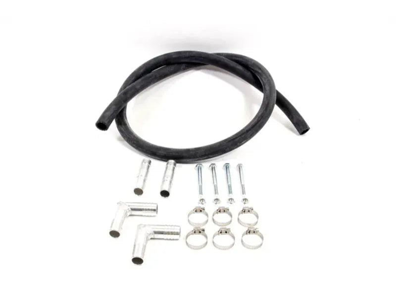 Private Label Mfg Audi Heat Exchanger V2 Black with Install Kit for A4 S4 B8 B8.5