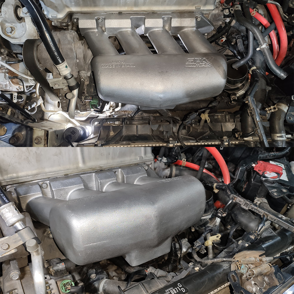 INTAKE MANIFOLD FOR 8TH GEN HONDA CIVIC SI (K20 ENGINE) - 8 INJECTORS - MUSTANG THROTTLE