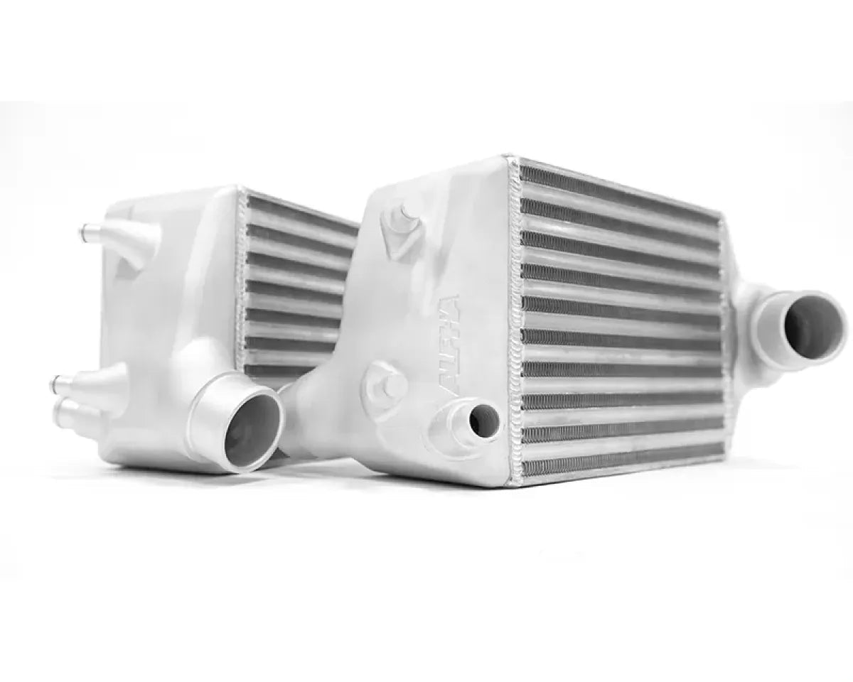 AMS Performance Alpha Performance Intercooler Kit w/ Carbon Fiber Shrouds Porsche 991.2 Carrera 2016-2019