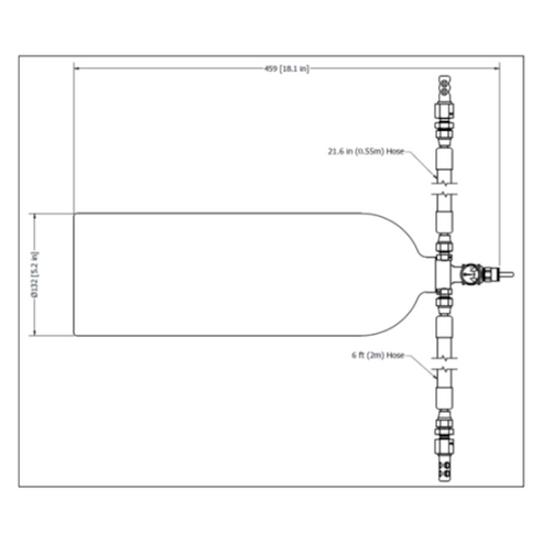 Lifeline USA - Zero 360 SFI 17.1 10lbs Mechanical + Dual Auto Activation - Aluminum or Steel Tubing