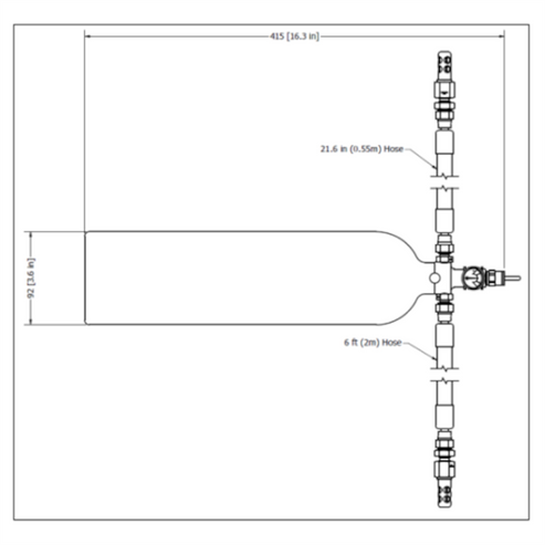 Lifeline USA - Zero 360 SFI 17.1 5lbs Mechanical + Dual Auto Activation - Aluminum or Steel Tubing