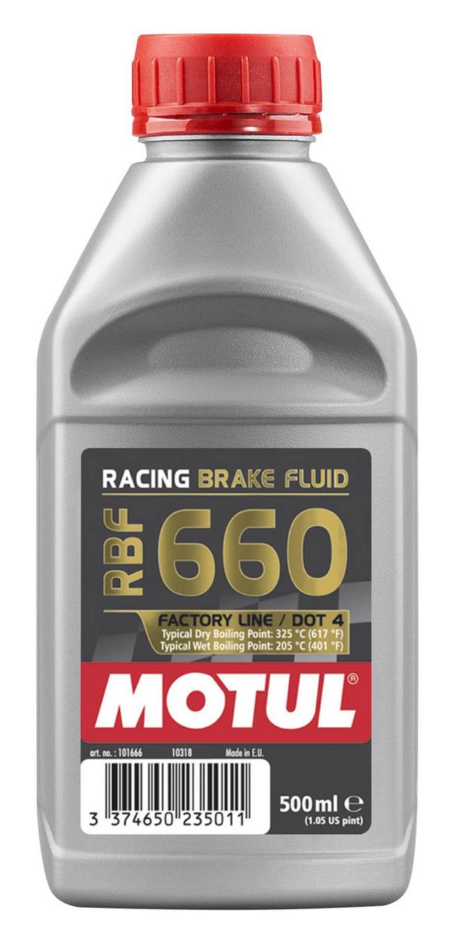 RBF 660 FACTORY LINE BRAKE FLUID 100% Synthetic Brake Fluid