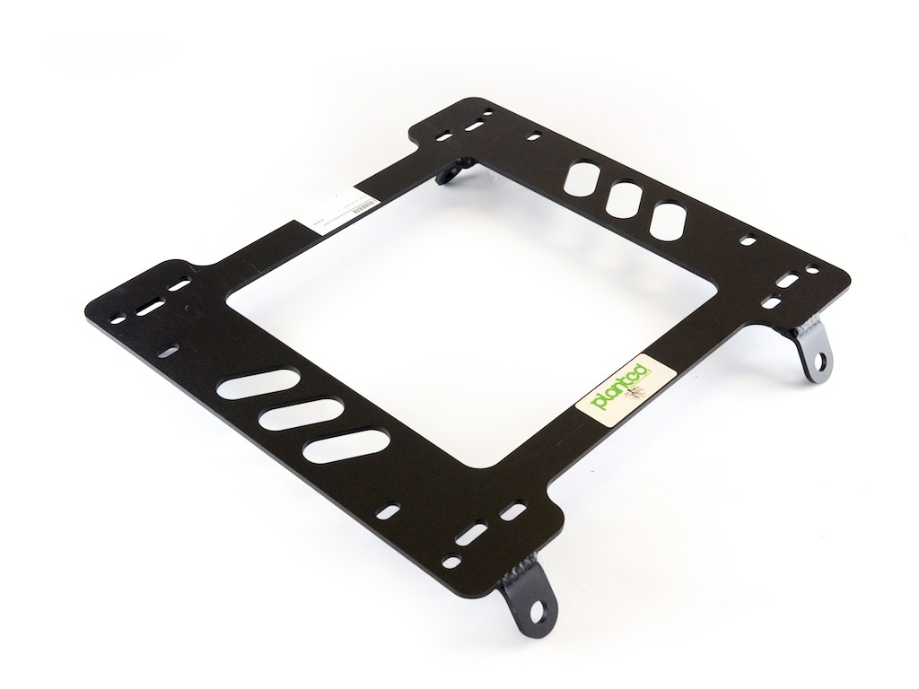 PLANTED SEAT BRACKET- NISSAN/DATSUN 260Z, 280Z (1974.5-1978) *ANGLED REAR TABS* - DRIVER / LEFT
