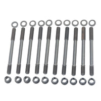 FORGED PISTON AND RINGS SET 83.75MM VW ABA 2.0L 8V + VW 144MM X 20MM HIGH PERFORMANCE BASIC CONNECTING ROD SET 7/16" BOLT (1100HP) +DECOMPRESSION HEAD GASKET SPACER - 1.5MM + HEAD STUD SET