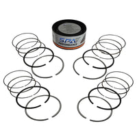 FORGED PISTON AND RINGS SET 83.75MM VW ABA 2.0L 8V + VW 144MM X 20MM HIGH PERFORMANCE BASIC CONNECTING ROD SET 7/16" BOLT (1100HP)