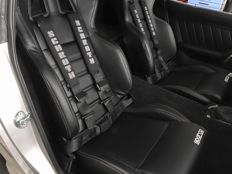 PLANTED SEAT BRACKET- NISSAN/DATSUN 260Z, 280Z (1974.5-1978) *ANGLED REAR TABS* - PASSENGER / RIGHT