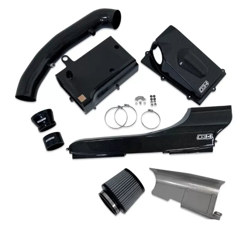 034 Motorsports X34 4" Carbon Fiber Closed-Top Intake Bundle for Audi TTRS & RS3 2017+