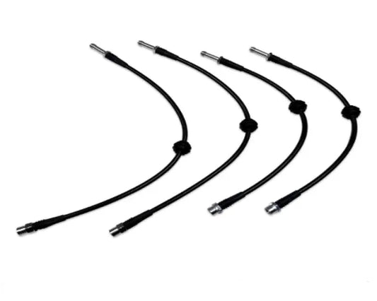 034 Motorsports Stainless Steel Braided Brake Line Kit for Audi B8/B8.5 S4/S5 2010-2017