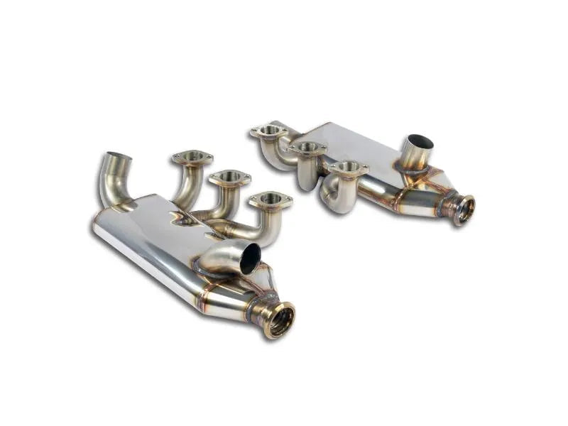 Supersprint Right & Left Manifold w/ heat exchangers Porsche 911 Cabrio 2.7|3.0|3.2 1975-1989