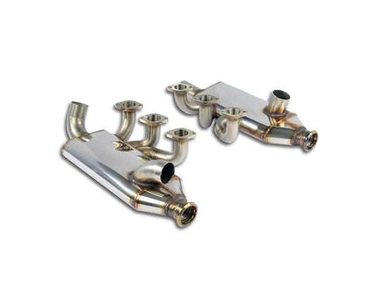 Supersprint Right & Left Manifold w/ heat exchangers Porsche 911 Cabrio 2.7|3.0|3.2 1975-1989