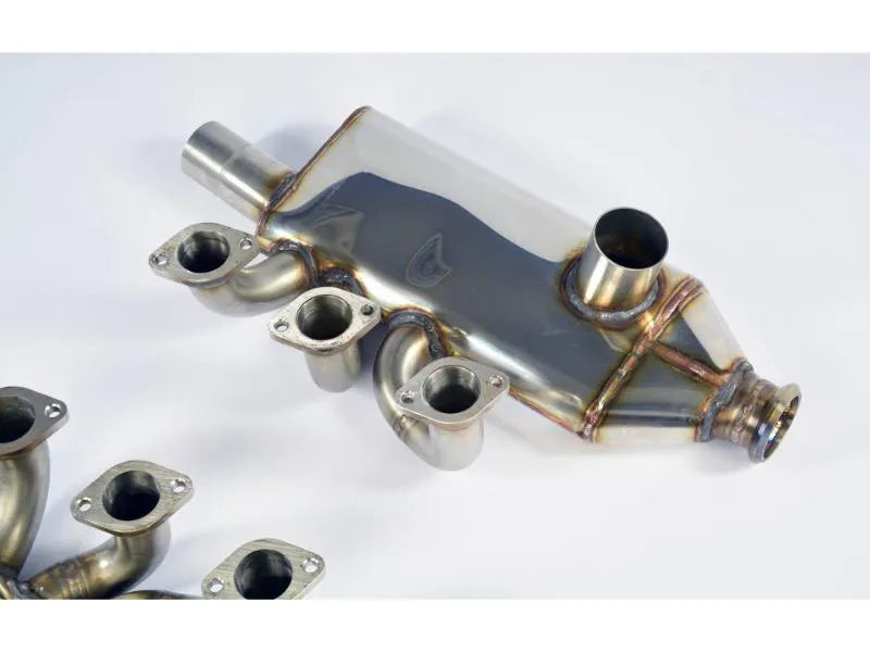 Supersprint Right & Left Manifold w/ heat exchangers Porsche 911 Cabrio 2.7|3.0|3.2 1975-1989