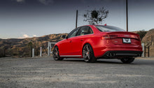 Load image into Gallery viewer, AWE Track Edition Exhaust for Audi B8 S4 3.0T - Diamond Black Tips (102mm) Audi S4 2013-2016
