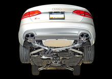Load image into Gallery viewer, AWE Track Edition Exhaust for Audi B8 S4 3.0T - Diamond Black Tips (102mm) Audi S4 2013-2016
