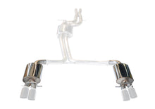 Load image into Gallery viewer, AWE Track Edition Exhaust for Audi B8 S4 3.0T - Diamond Black Tips (102mm) Audi S4 2013-2016
