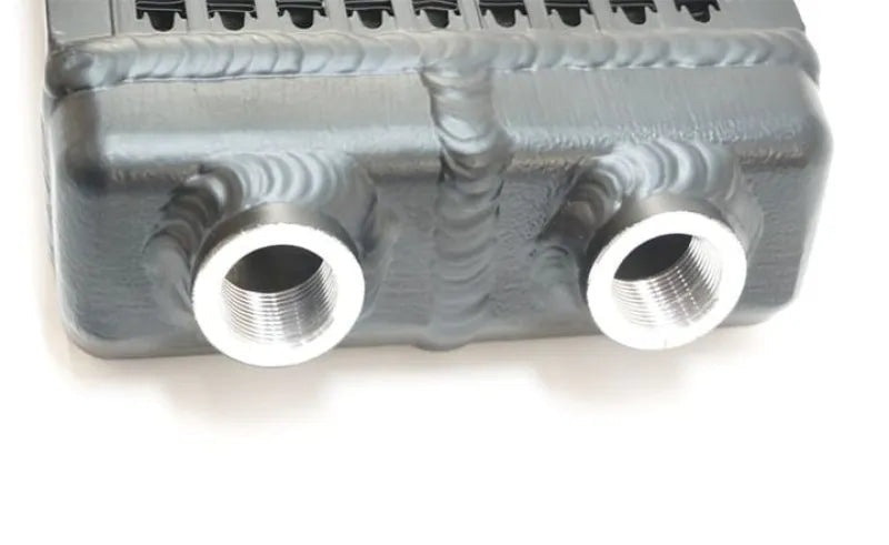 CSF Radiators Universal Dual-Pass Oil Cooler / IROC Porsche / M22x1.5 / 24L x 5.75H x 2.16W