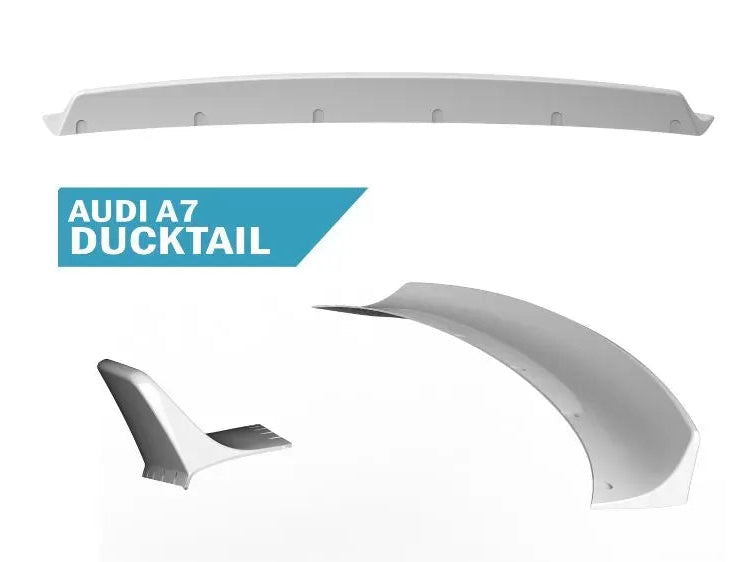 Clinched Flares Ducktail Spoiler Audi A7, RS7 2010-2018