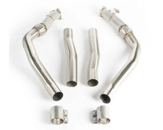 CTS Turbo Mid Pipes/Resonator Delete Audi RS6|RS7 4.0T 2020-2025