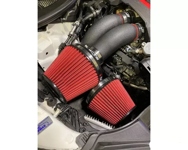 CTS Turbo Dual 3" Intake Kit w/ 6" Velocity Stack Audi C7 S6 | S7 | RS7 4.0T 2012-2018