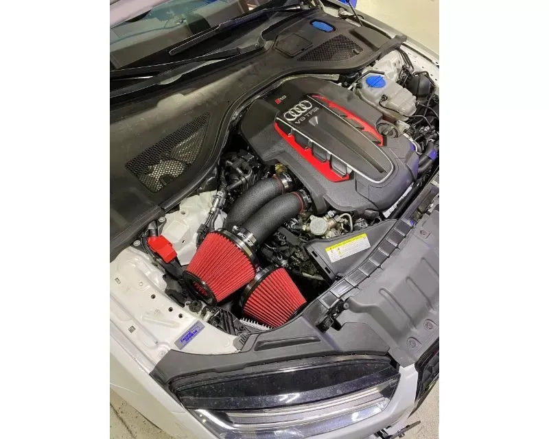 CTS Turbo Dual 3" Intake Kit w/ 6" Velocity Stack Audi C7 S6 | S7 | RS7 4.0T 2012-2018