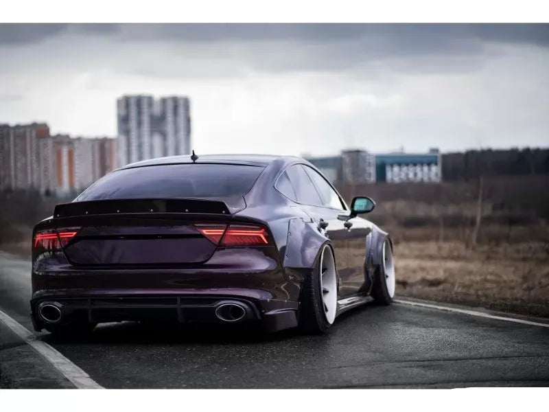 Clinched Flares Ducktail Spoiler Audi A7, RS7 2010-2018