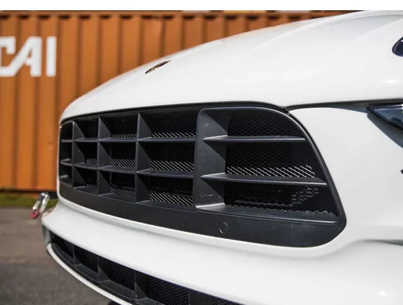 Rennline Radiator Protection Grill Screens for Porsche Macan 95B GTS 2014-2018 - Black