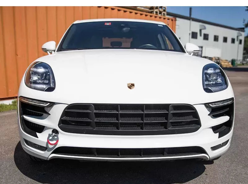 Rennline Radiator Protection Grill Screens for Porsche Macan 95B GTS 2014-2018 - Black