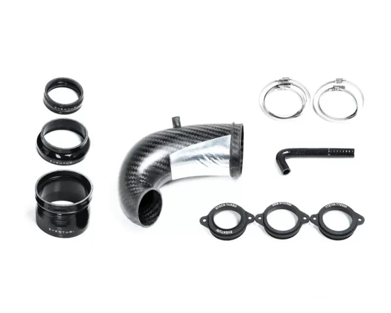 Eventuri Carbon Turbo Inlet Elbow for Audi 8V RS3 Gen 2 / 8S TTRS - LHD Clearance