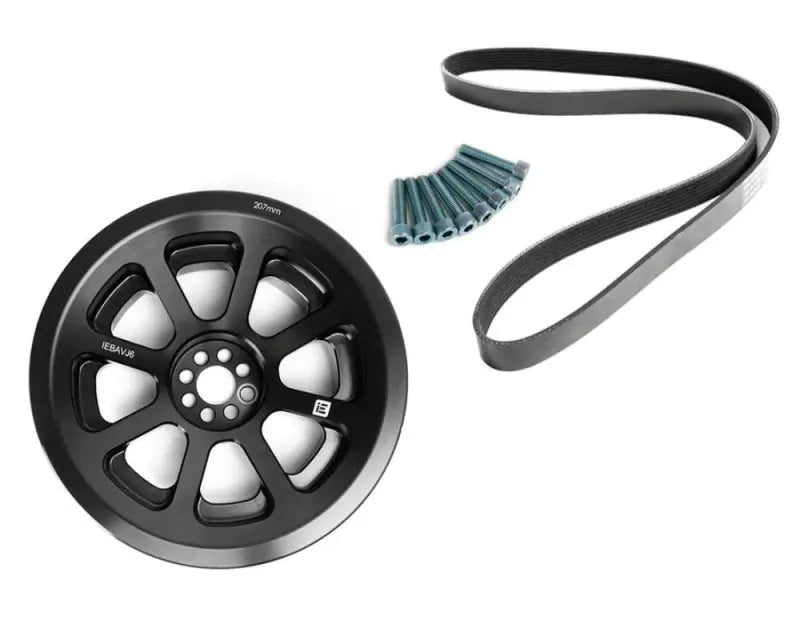Integrated Engineering IE 207mm 3.0T TFSI Supercharger Crank Pulley Upgrade Kit Audi 2008-2017