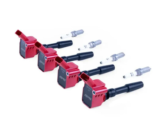 APR Ignition Coil with Spark Plug Kit Red 4.0T EA825 8-Cyl Audi | Bentley | Lamborghini | Porsche 2018-2026