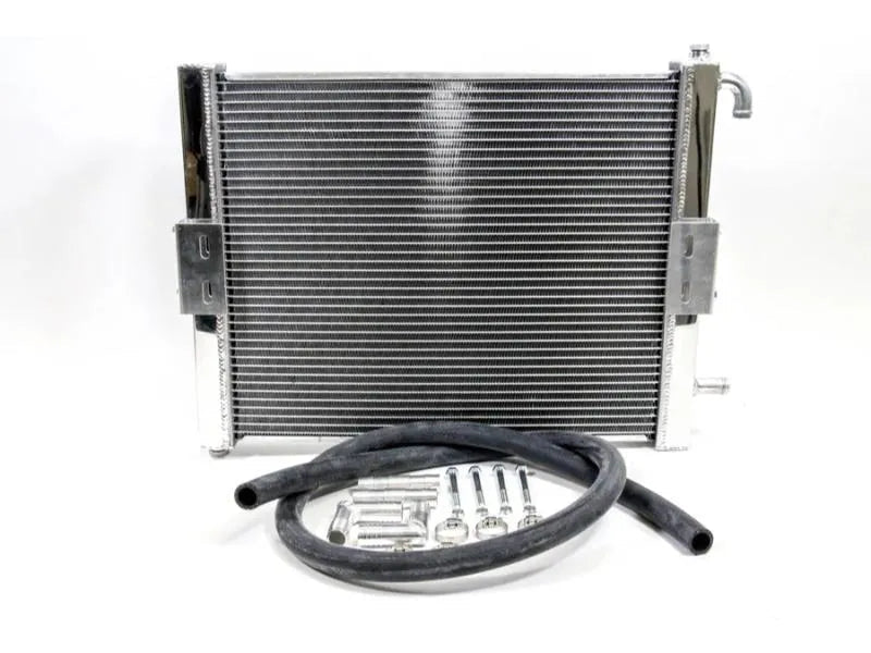 Private Label Mfg Audi Silver Heat Exchanger V2 with Install Kit for B8 B8.5 A4 S4 A5 Q5