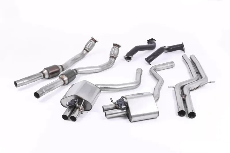 Milltek Sport Full Exhaust System for Audi RS7 4.0 V8 TFSI 2014-2020, 76mm Downpipes