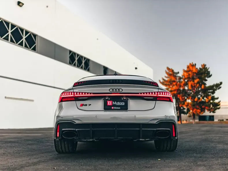 VR Aero Carbon Fiber Rear Diffuser Audi RS7 C8 CLEARANCE