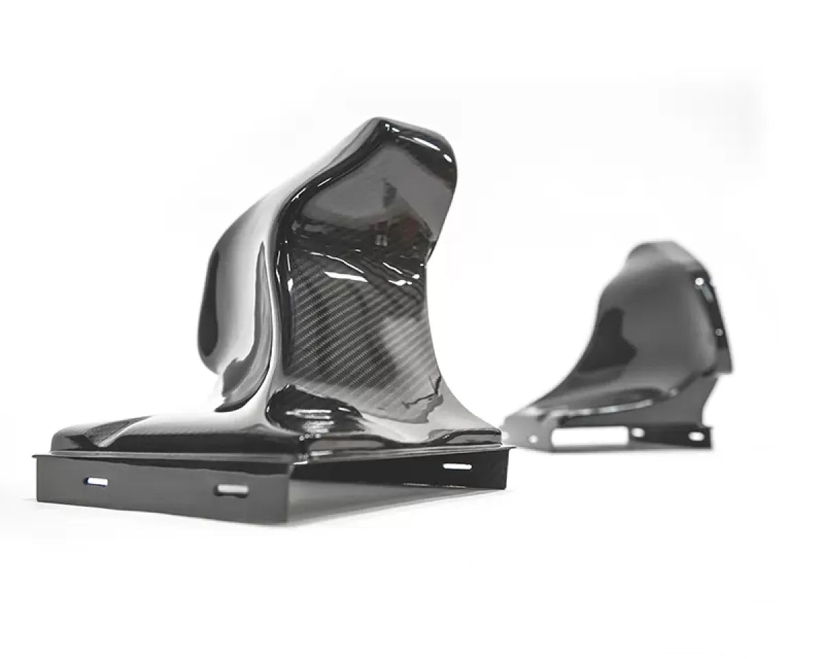AMS Performance Alpha Performance Intercooler Kit w/ Carbon Fiber Shrouds Porsche 991.2 Carrera 2016-2019
