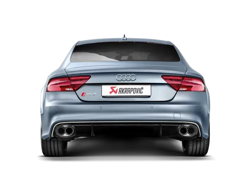 Akrapovic Evolution Titanium Catback Exhaust System for Audi RS7 2014-2018