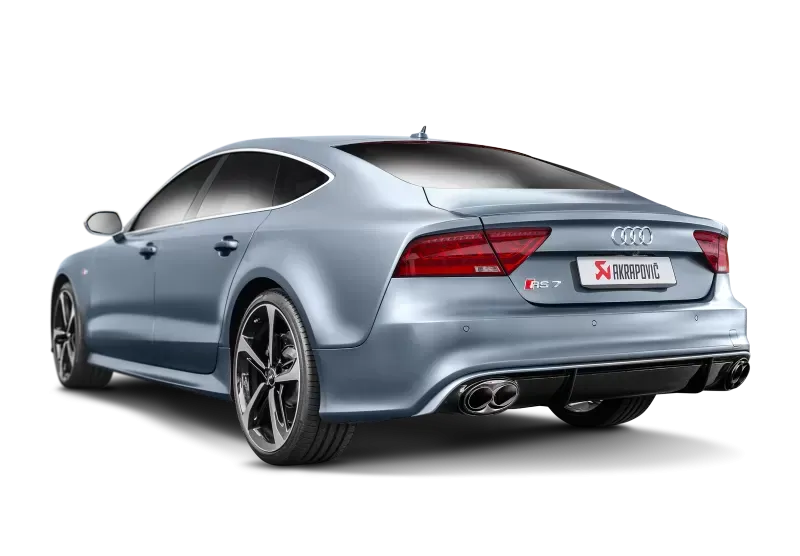 Akrapovic Evolution Titanium Catback Exhaust System for Audi RS7 2014-2018