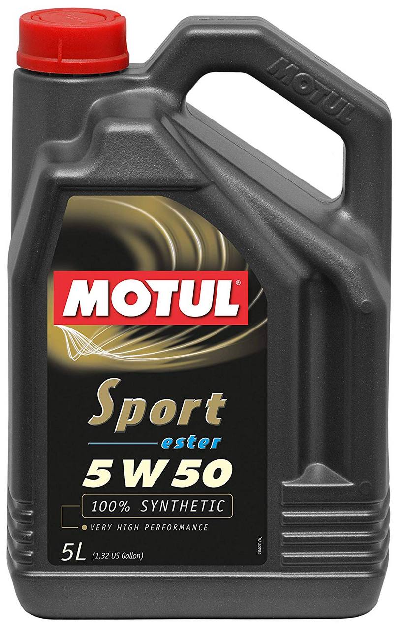 SPORT 5W-50 MOTOR OIL 100% Synthetic Engine Oil