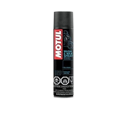 MC CARE E9 WASH & WAX SPRAY Maintenance and Care