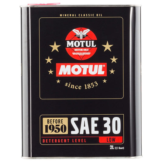 CLASSIC SAE 30 MOTOR OIL Mineral Classic Cars