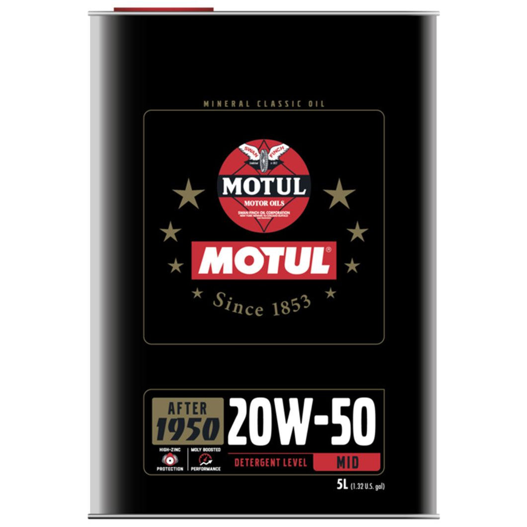 CLASSIC PERFORMANCE 20W-50 MOTOR OIL Mineral Classic Cars