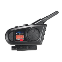 Load image into Gallery viewer, X2 SLIM-P LONG RANGE GMRS/FRS HELMET COMMUNICATOR
