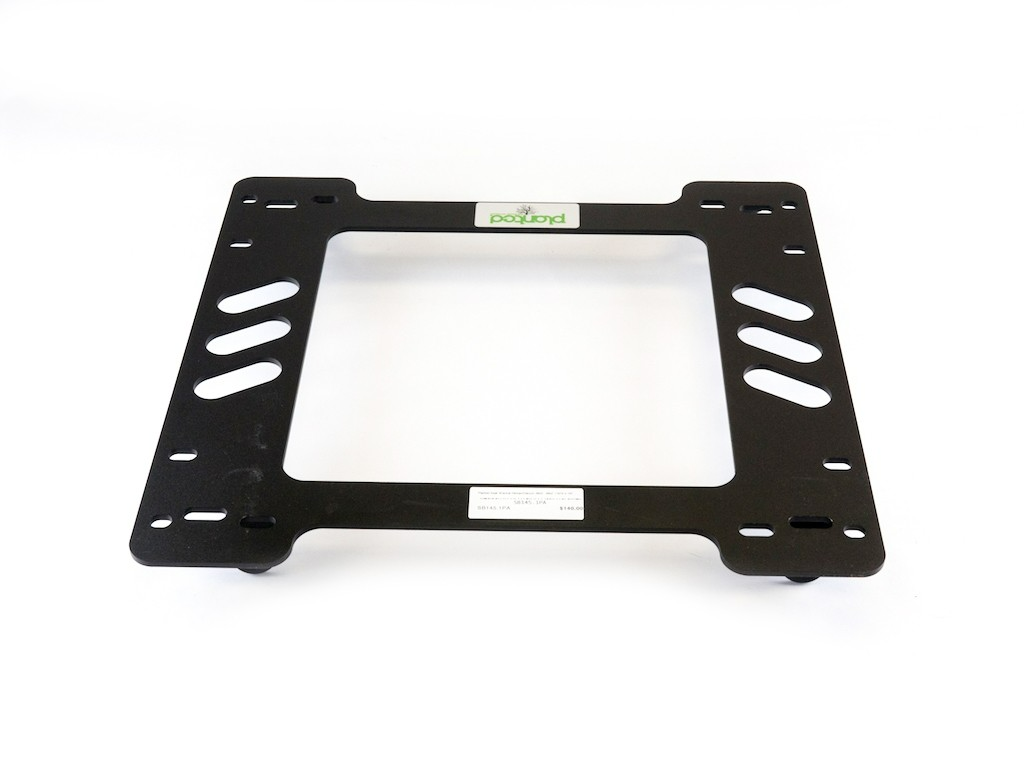 PLANTED SEAT BRACKET- NISSAN/DATSUN 260Z, 280Z (1974.5-1978) *ANGLED REAR TABS* - PASSENGER / RIGHT