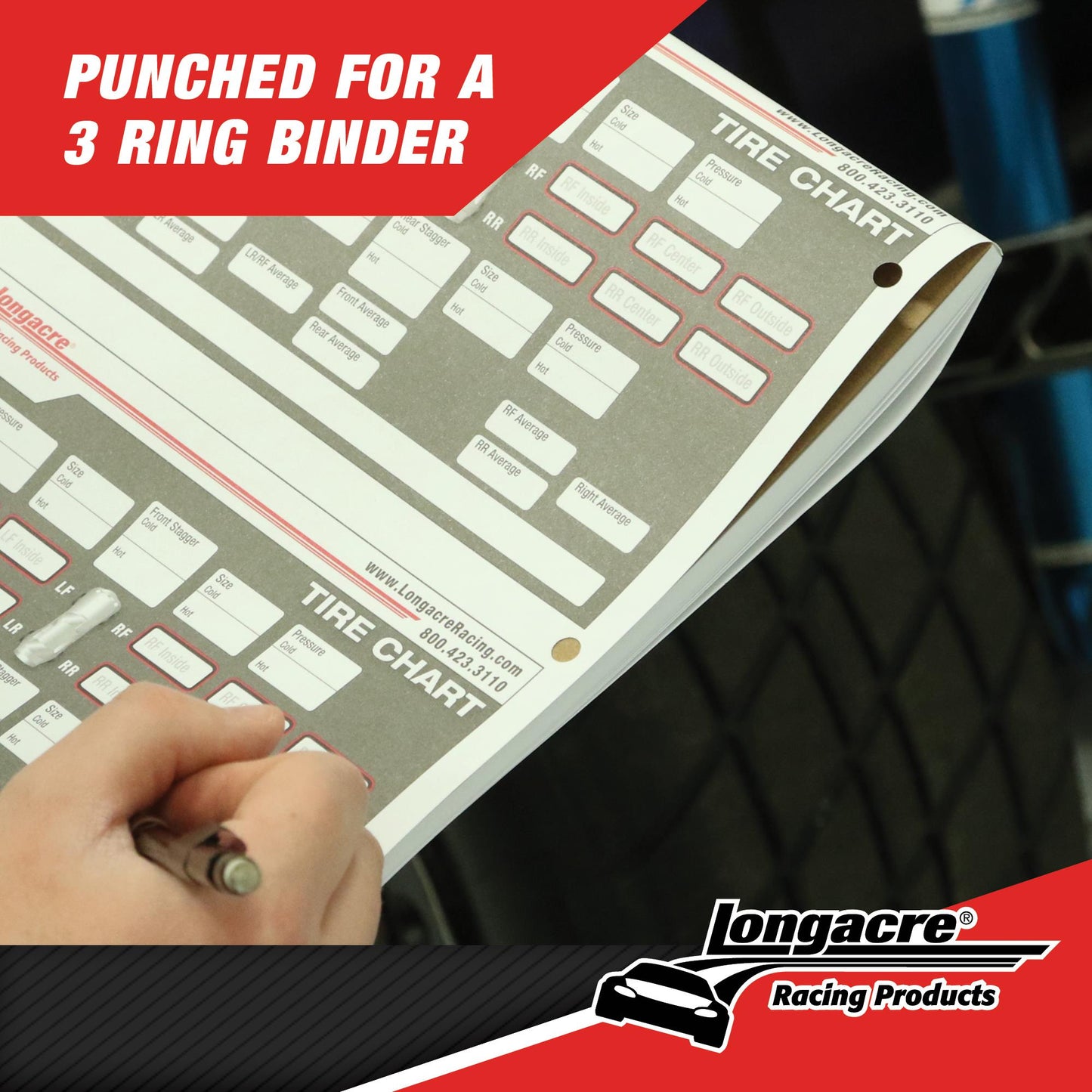 Chassis Set-Up / Tire Chart