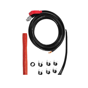 Rear Battery Cable Kit - 133 Strand, 13ft 1/0 Cable