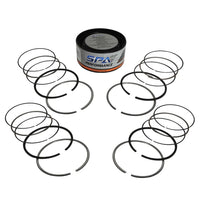 FORGED PISTON AND RINGS SET 82.5MM VW ABA 2.0L 8V + VW 144MM X 20MM HIGH PERFORMANCE BASIC CONNECTING ROD SET 7/16" BOLT (1100HP)