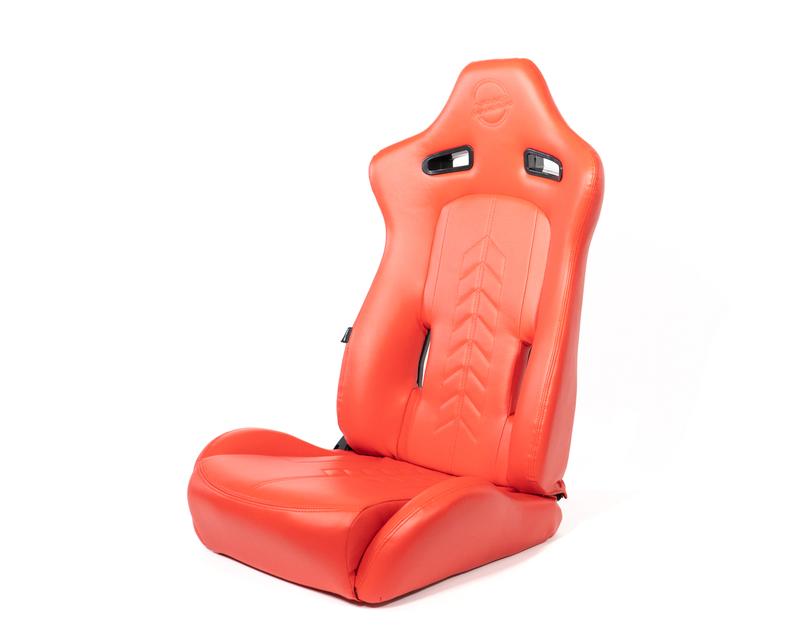 Reclindable Racing Seat Arrow in Vinyl