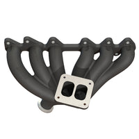 Load image into Gallery viewer, PRE-SALE: TOYOTA / LEXUS 2JZ-GTE T4 TOP MOUNT TWIN SCROLL CAST TURBO MANIFOLD V-BAND WASTEGATE
