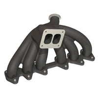 Load image into Gallery viewer, PRE-SALE: TOYOTA / LEXUS 2JZ-GTE T4 TOP MOUNT TWIN SCROLL CAST TURBO MANIFOLD V-BAND WASTEGATE

