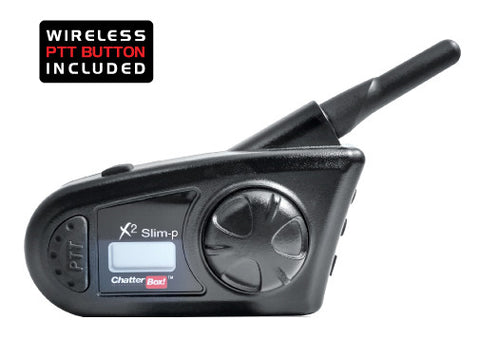 X2 SLIM-P LONG RANGE GMRS/FRS HELMET COMMUNICATOR